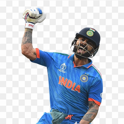 Virat Kohli cricket player PNG Image
